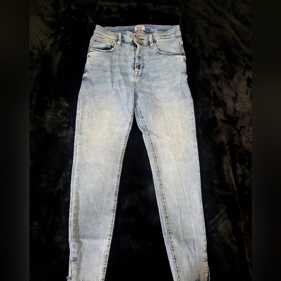 Kensie-Vintage Luxe-Kelsey High Rise Skinny-Acid Wash Ankle Length Jeans- Size 8 - Picture 7 of 7